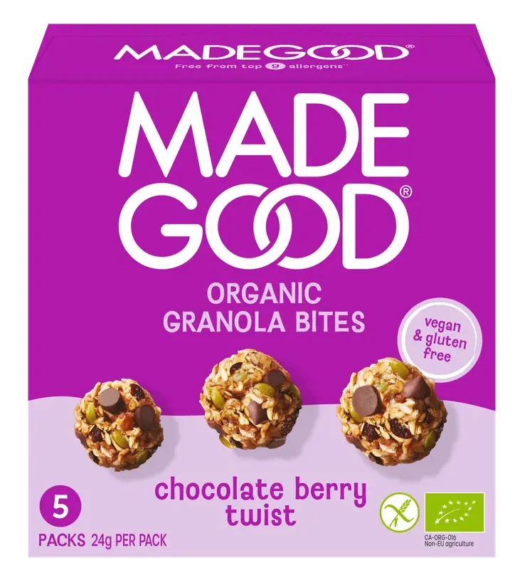 Madegood Made Good Organic Granola Bites Chocolate Berry Twist (5 stuks)