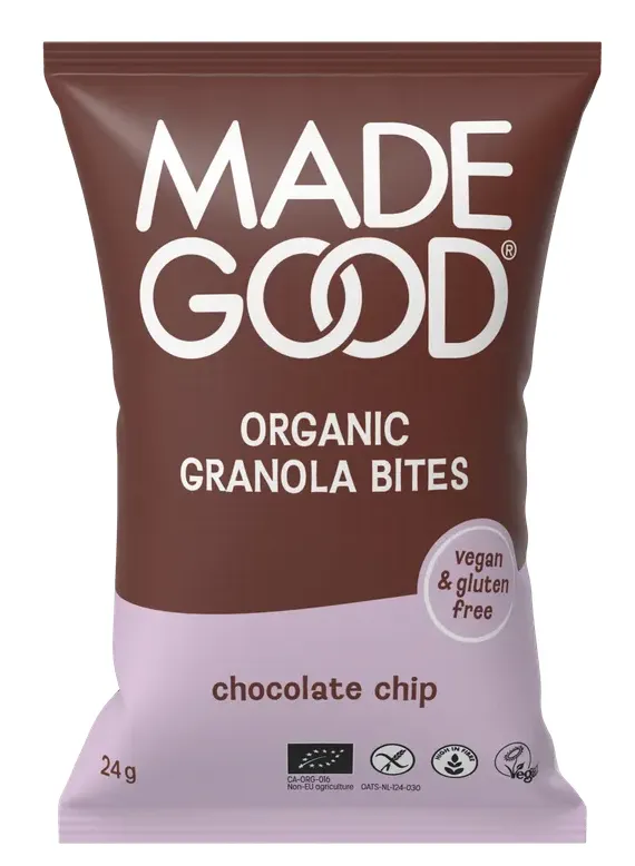 Madegood Made Good Organic Granola Bites Chocolate Chip (5 stuks)
