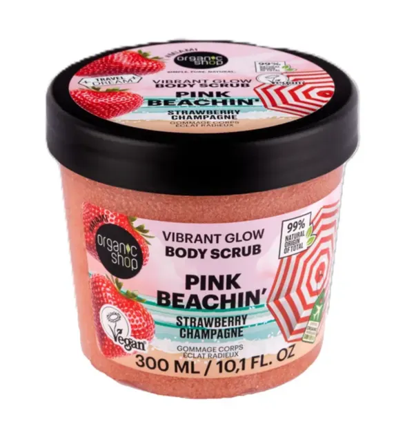Organic Shop Body Scrub Pink Beachin' (300 ml)