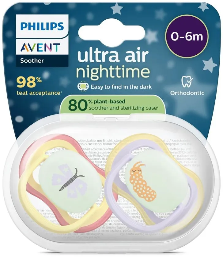 Philips Avent Avent Fopsp 0m Air Nacht Mix (2 stuks)
