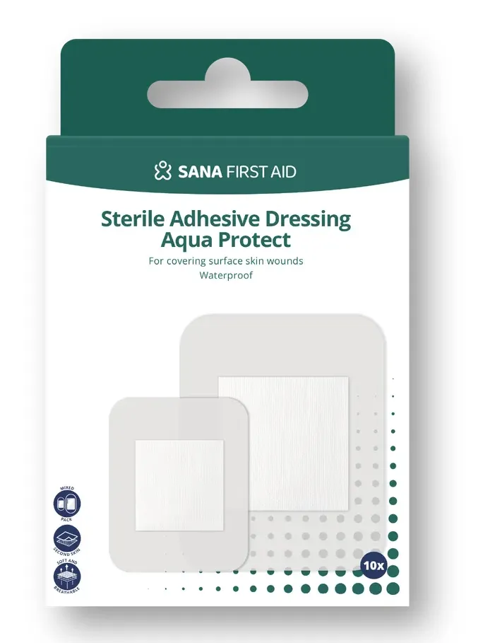 Sana First Aid Waterproof Eilandpleisters (10 stuks)