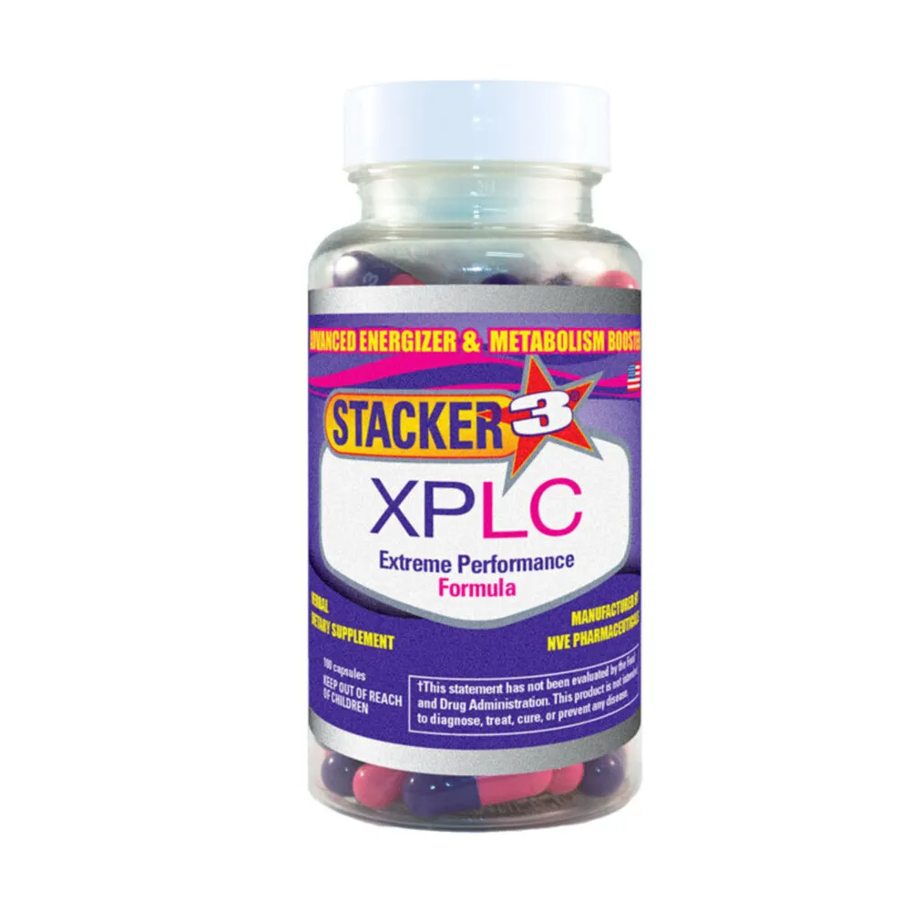 Stacker 3 Vital Xplc Fatburner (100 stuks)