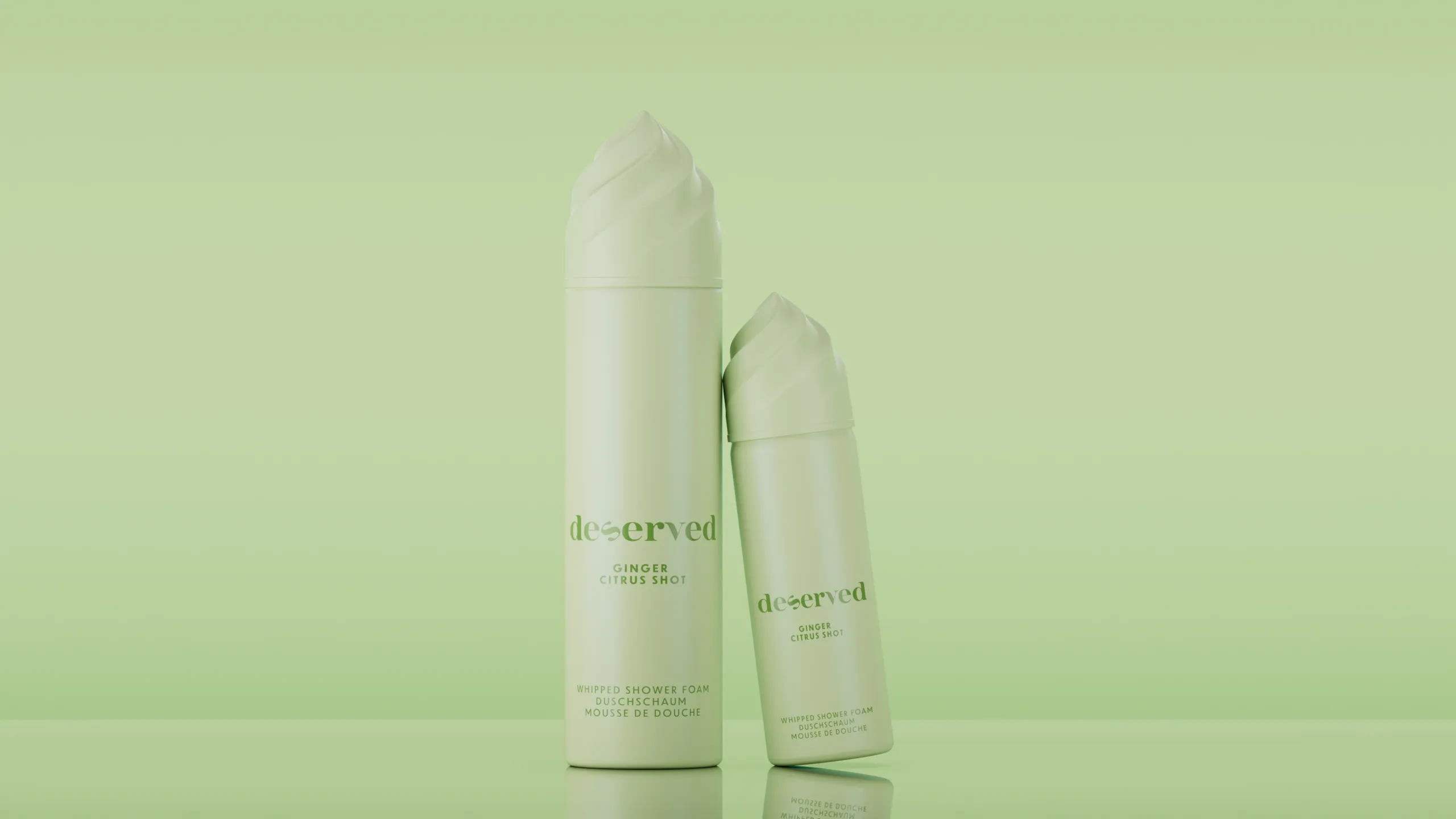 Deserved Whipped Foam Ginger Citrus Shot (100 ml)