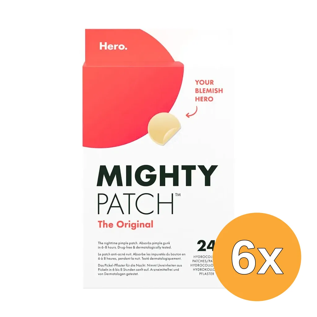 6x Hero Mighty Patch The Original (24 stuks)
