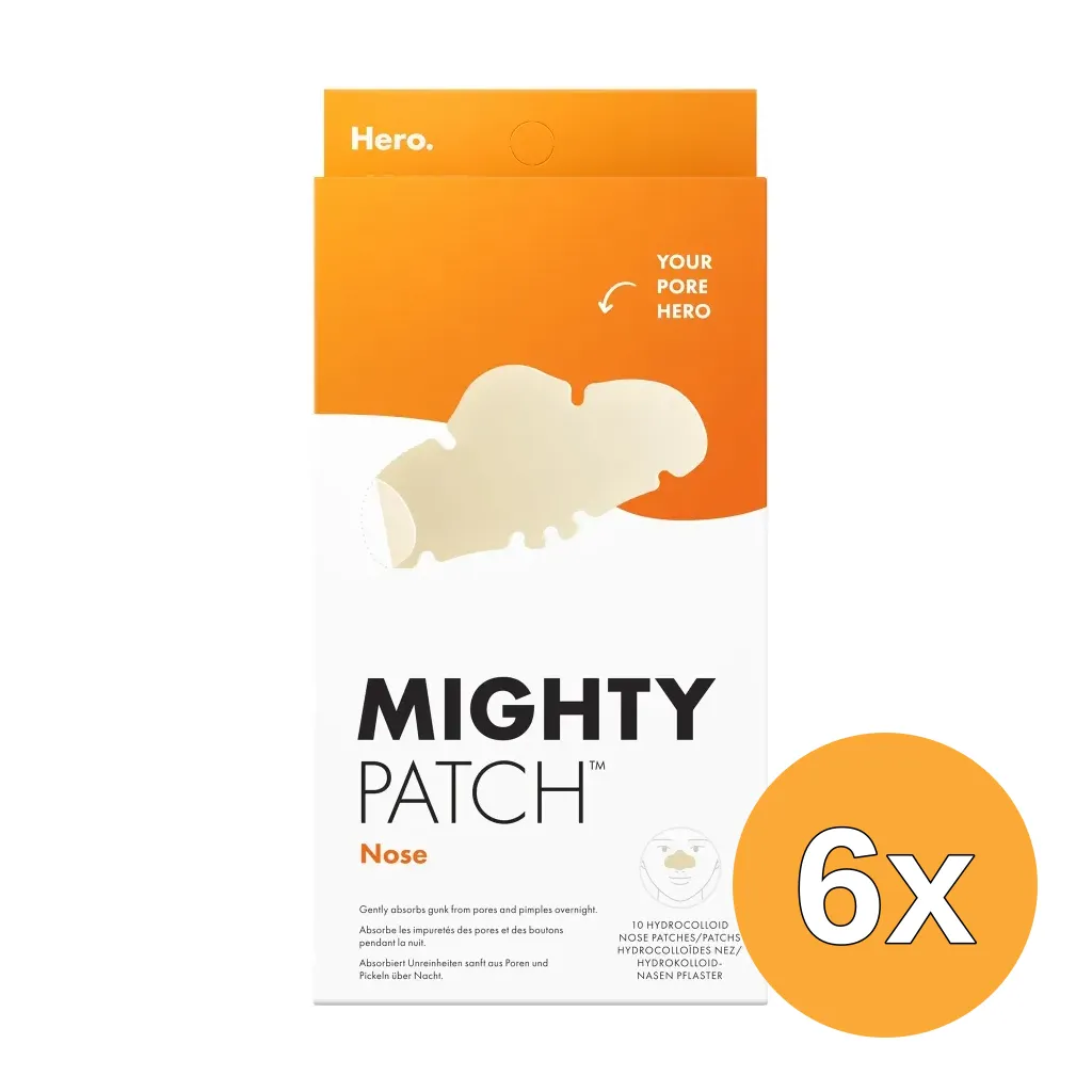 6x Hero Mighty Patch Nose (10 stuks)