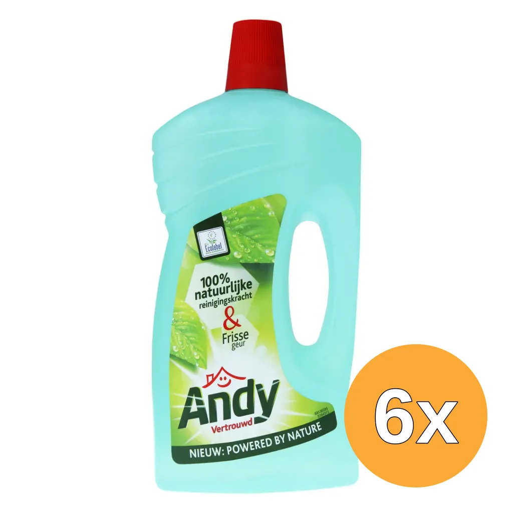 6x Andy Allesreiniger vertrouwd (1000 ml)