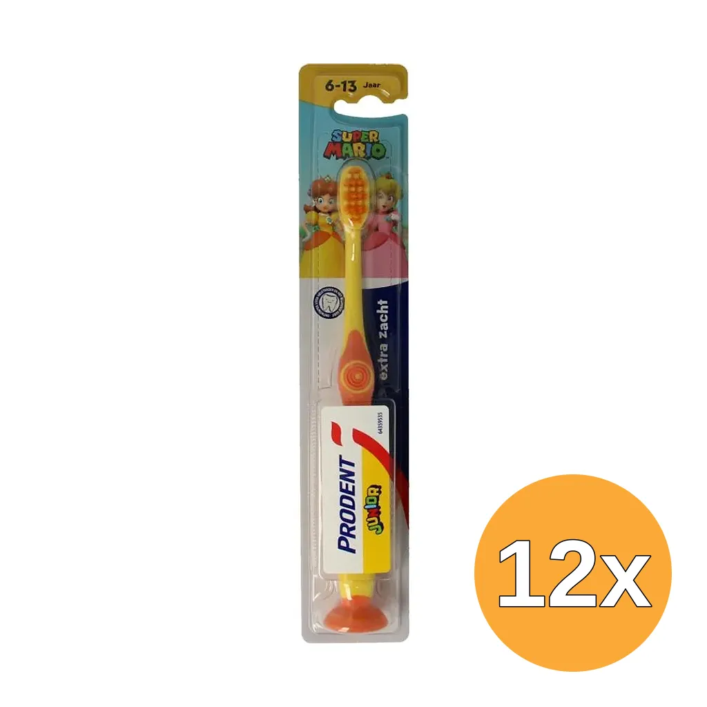 12x Prodent Tandenborstel Junior 6+ Jaar (1 stuk)