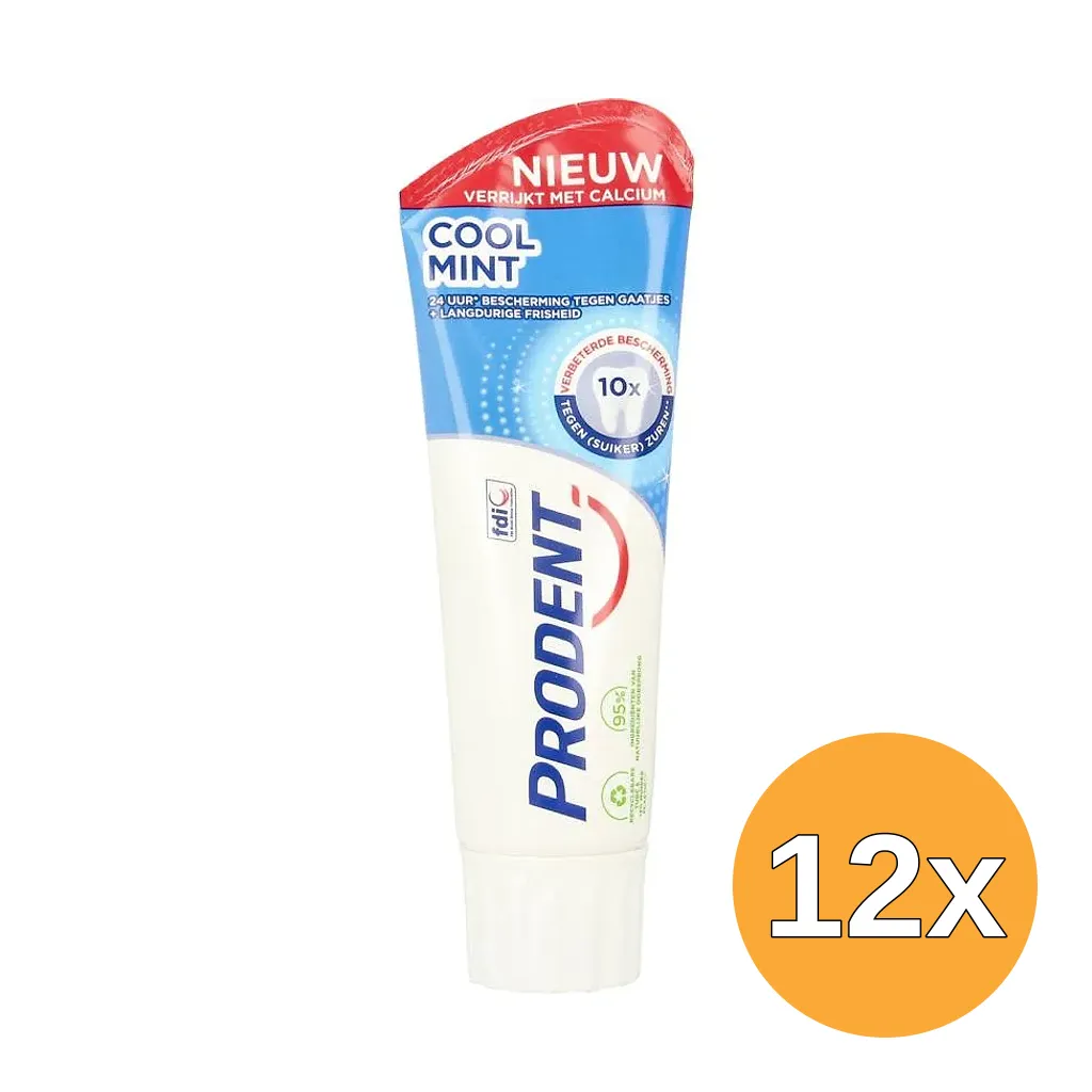 12x Prodent Tandpasta Coolmint (75 ml)