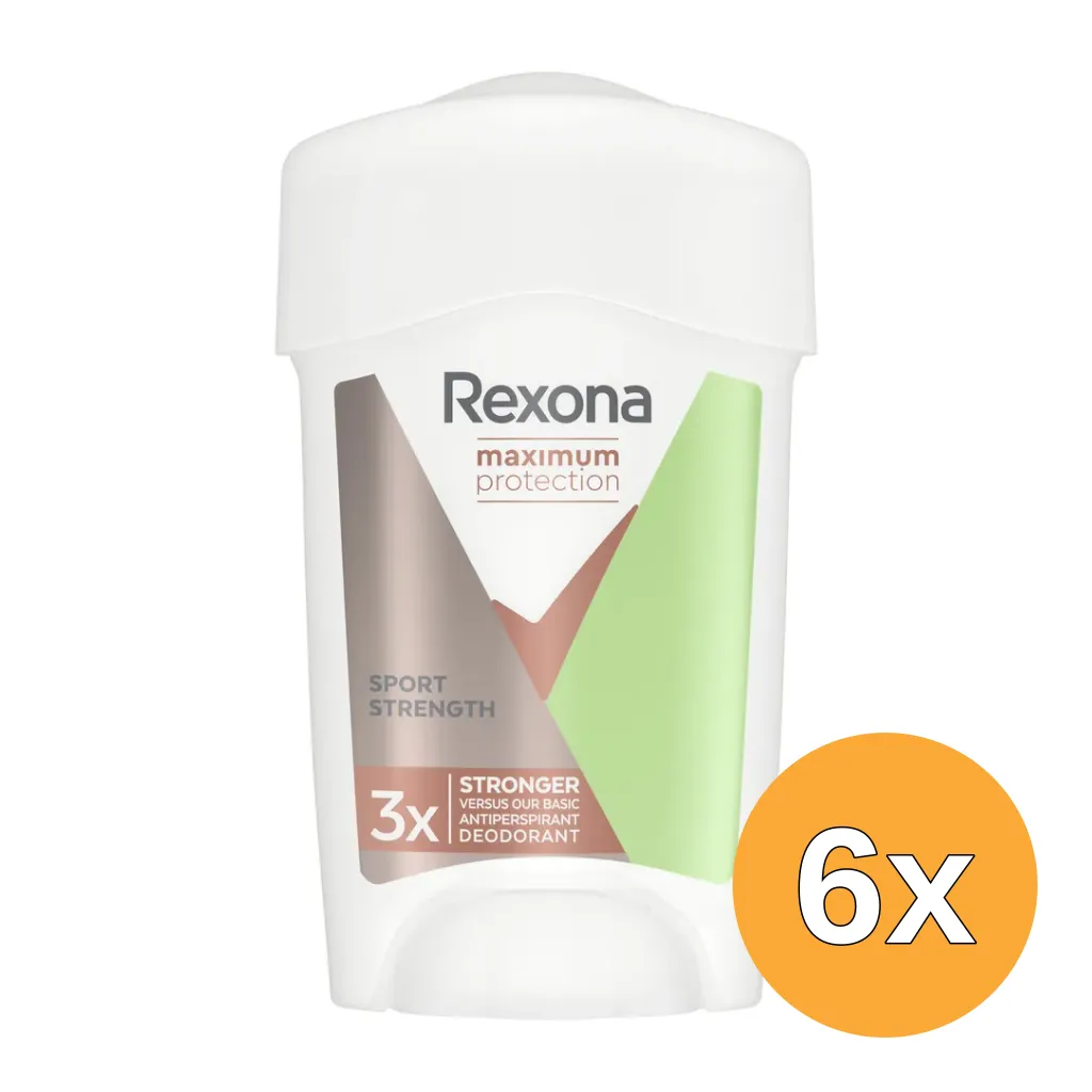 6x Rexona Deodorant aximum protection sp (45 ml)