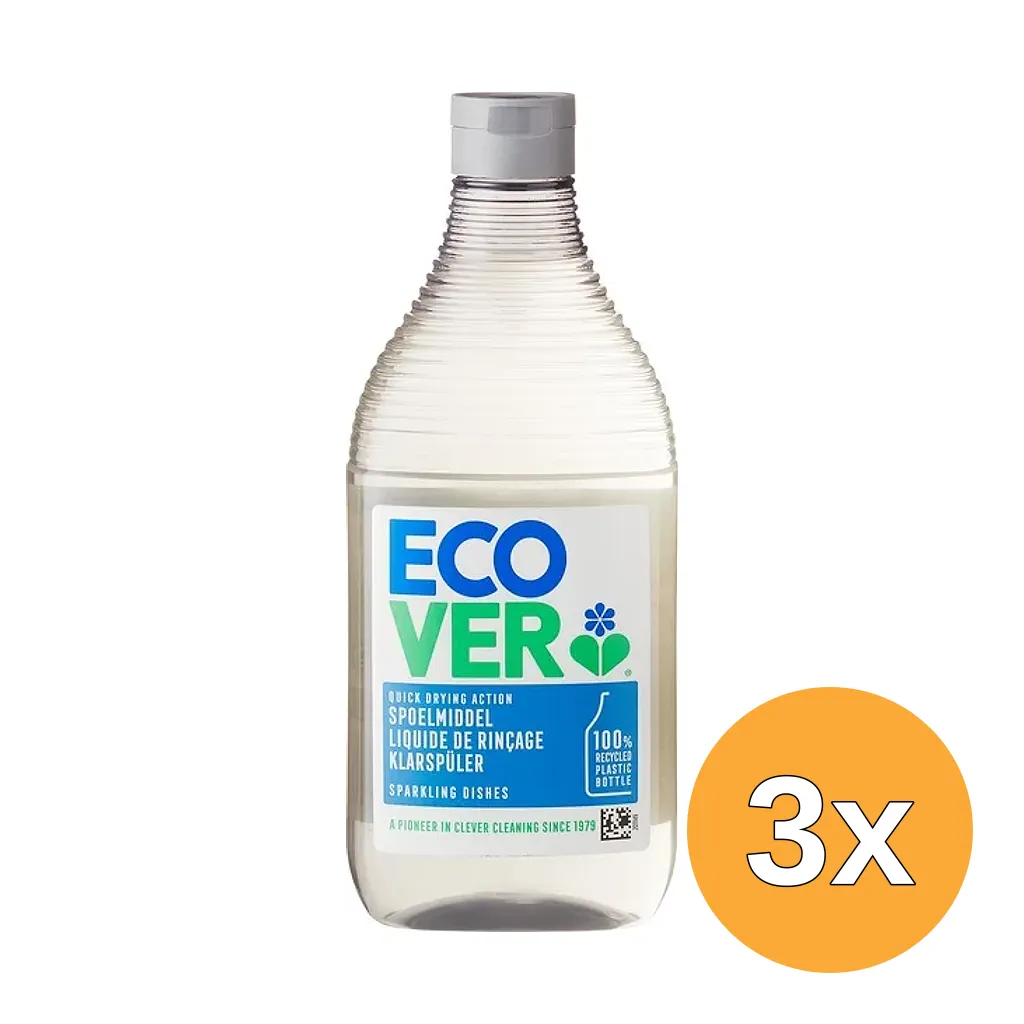 3x Ecover Spoelmiddel Vaatwas (450 ml)