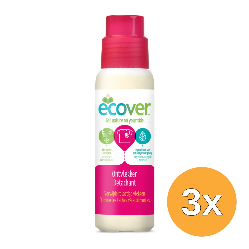 3x Ecover Ontvlekkingsmiddel (200 ml)