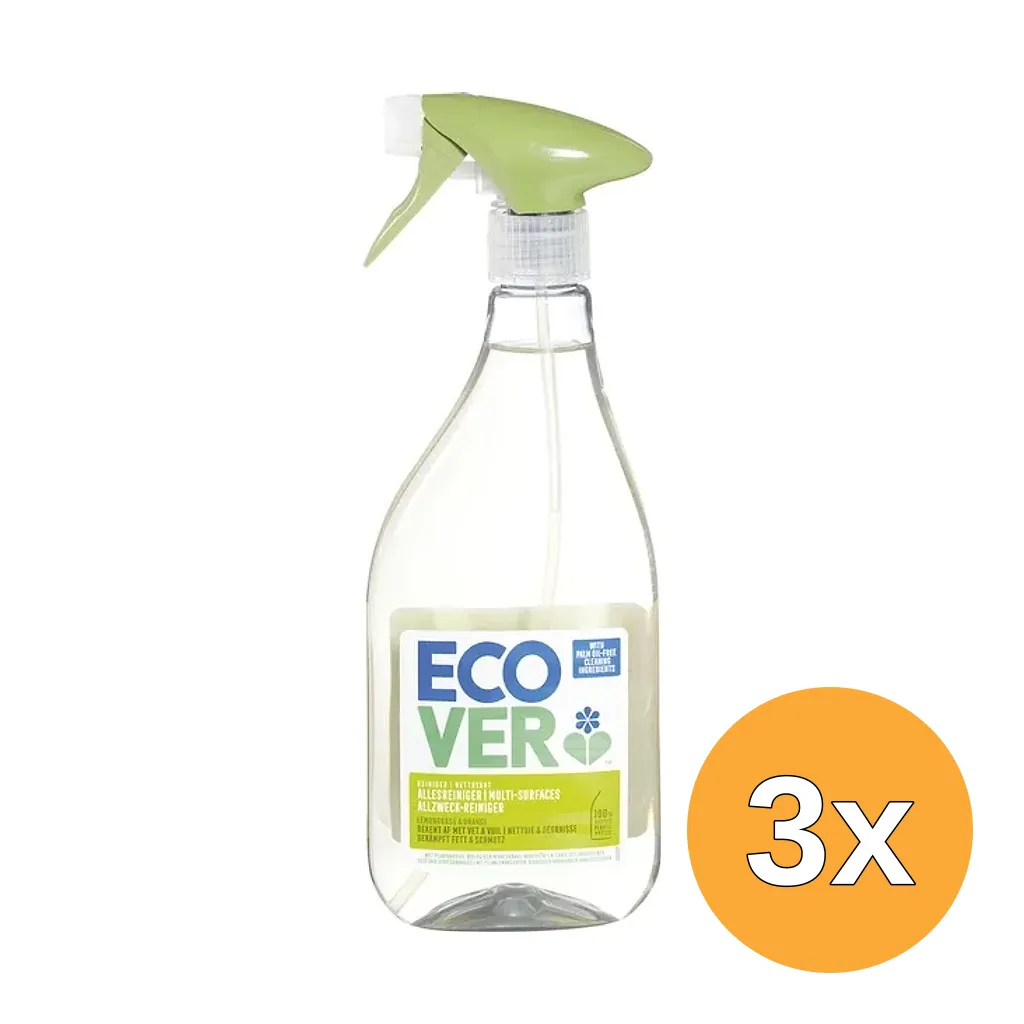 3x Ecover Allesreiniger Spray (500 ml)