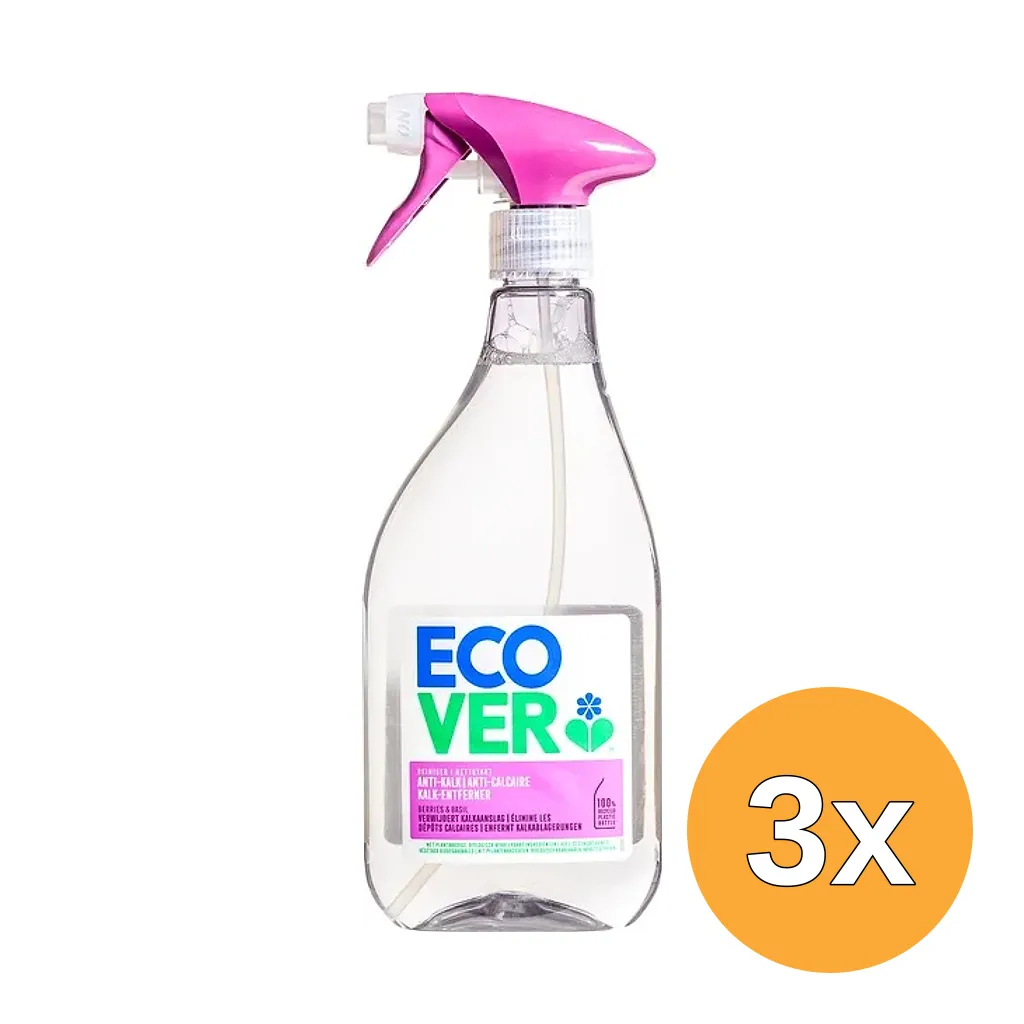 3x Ecover Kalkreiniger Spray (500 ml)