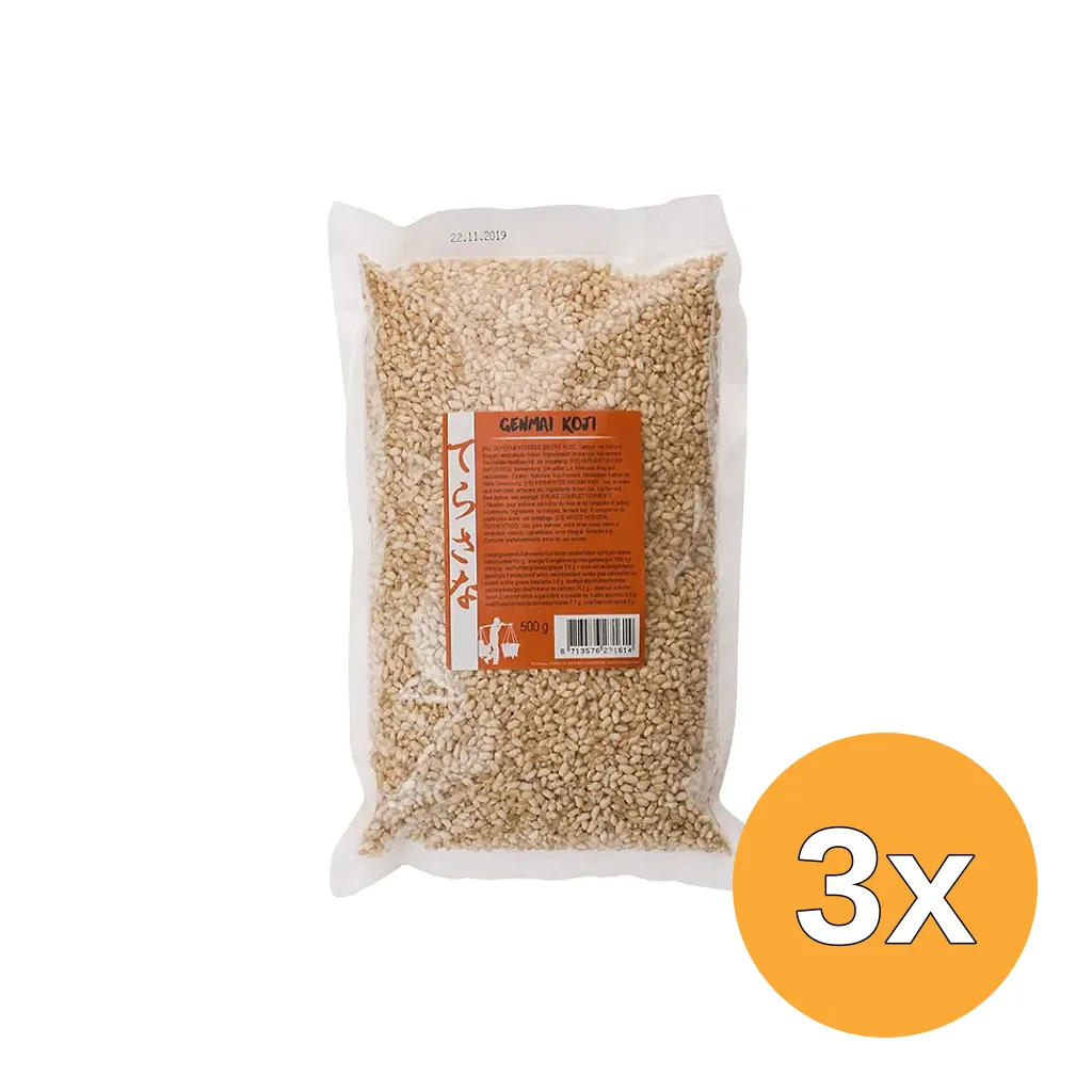 3x Terrasana Genmai Koji (500 gr)
