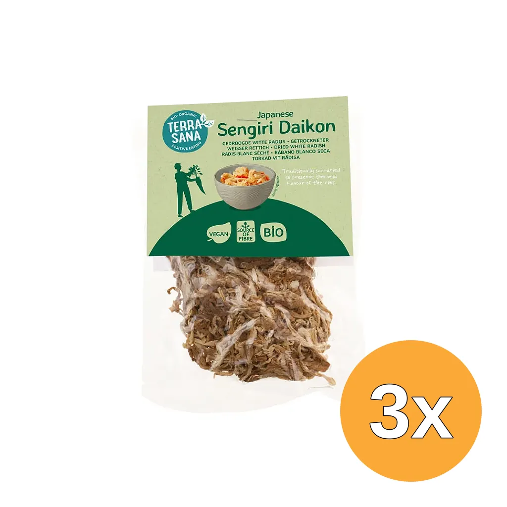 3x Terrasana Sengiri Daikon Bio (50 gr)