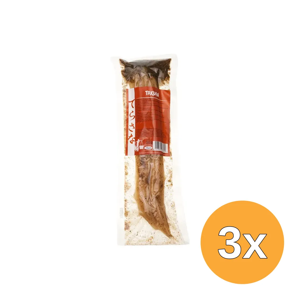 3x Terrasana Takuan Daikon Radijs (200 gr)