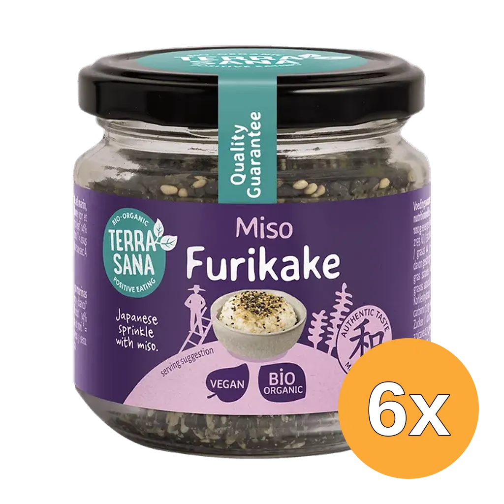 6x TerraSana Furikake Miso (75 gr)