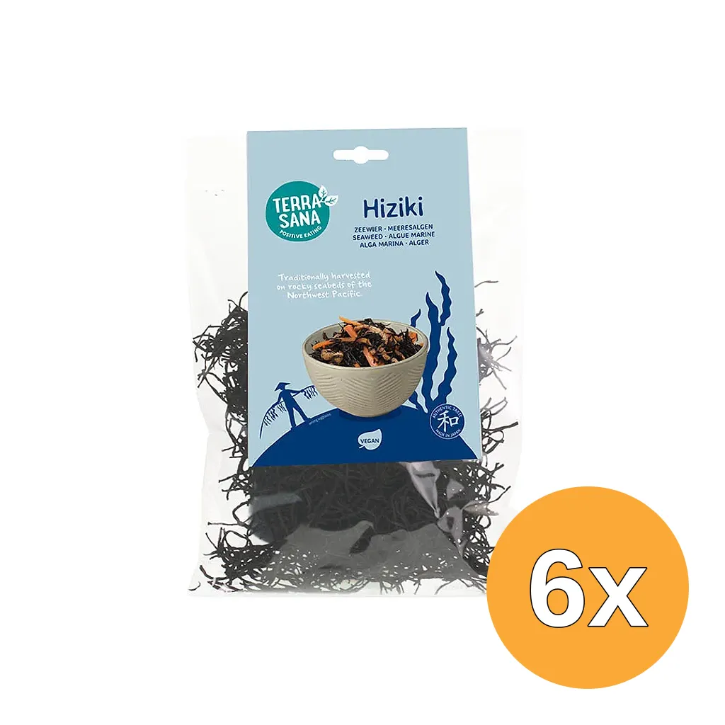6x Terrasana Hiziki (100 gr)