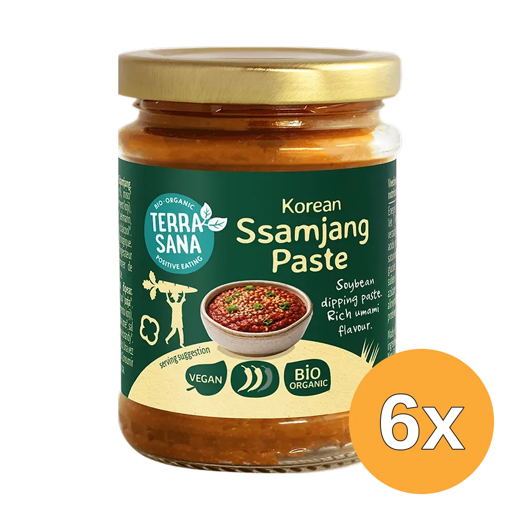 6x Terrasana Ssamjang Dip (125 gr)