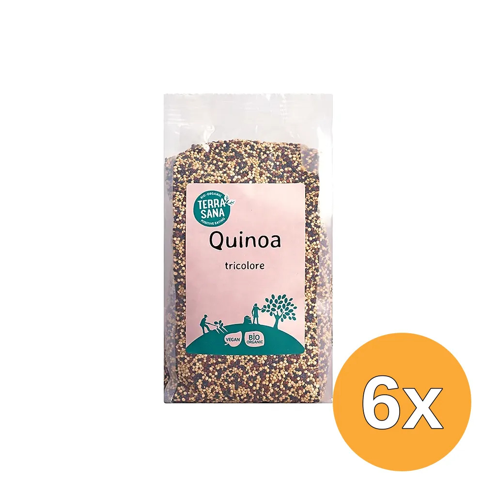 6x Terrasana Super Quinoa Tricolore Bio (500 gr)