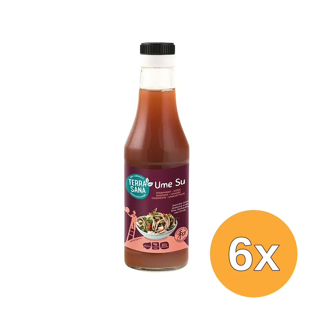 6x Terrasana Ume Su Bio (250 ml)