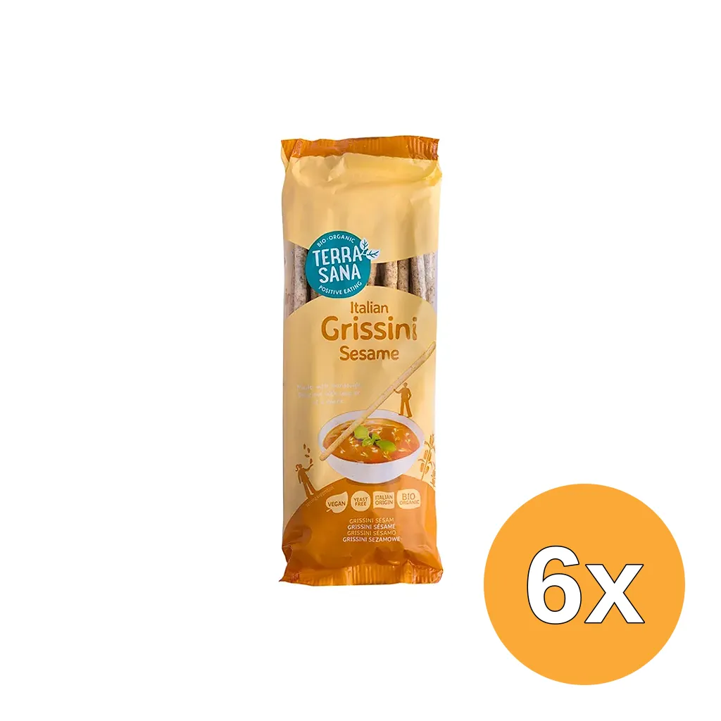 6x Terrasanagrissini Sesam Bio (125 gr)