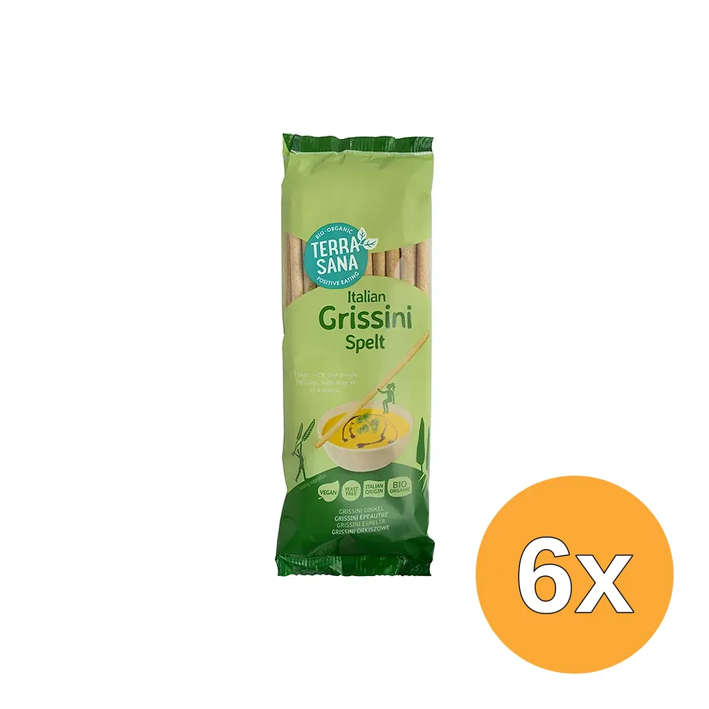 6x Terrasanagrissini Spelt Bio (125 gr)