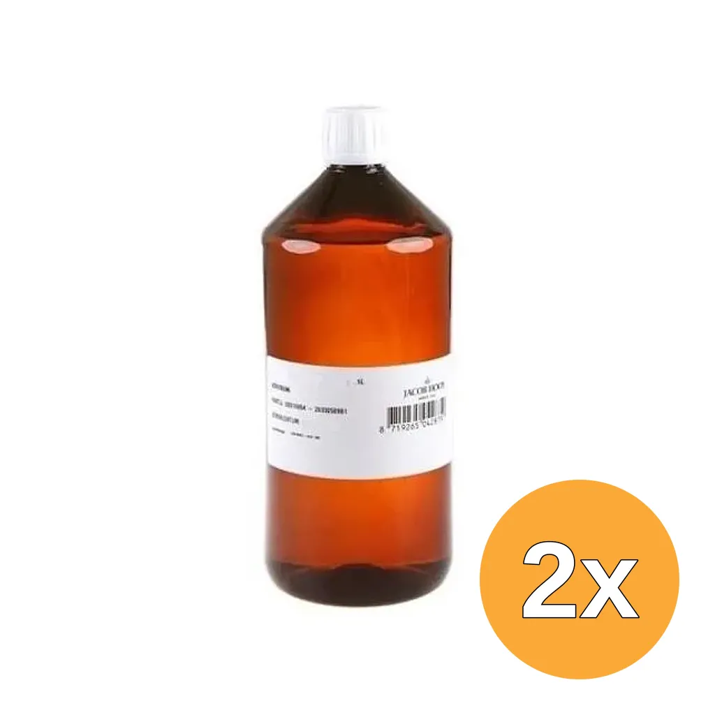 2x Jacob Hooy Tijm-Olie 100 (1000 ml)