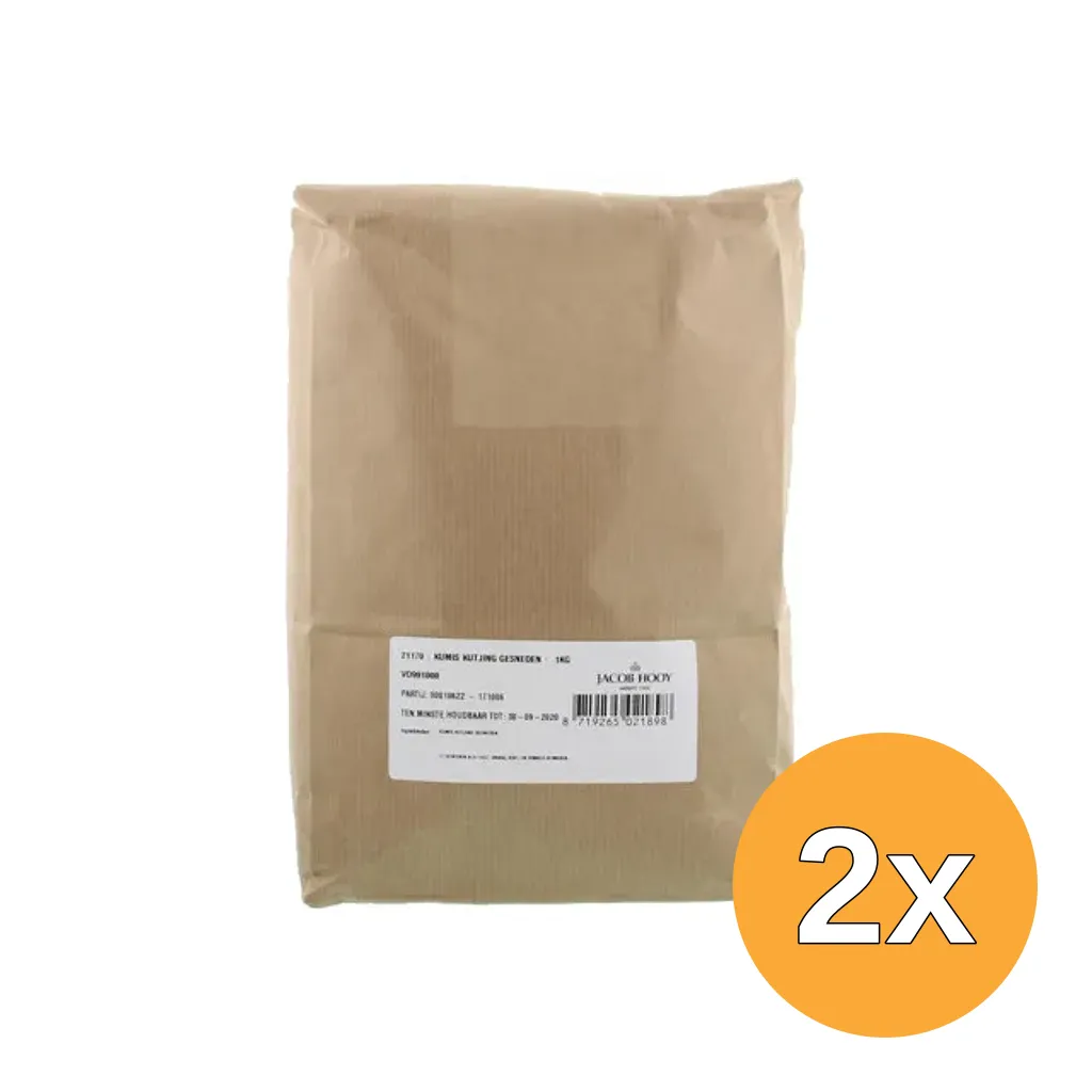 2x Jacob Hooy Kumis Kutjing Gesneden (1000 gr)