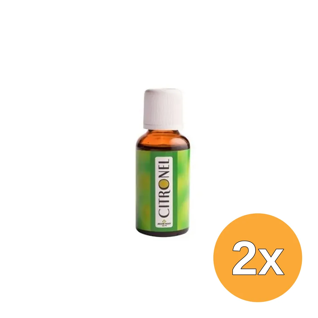 2x Jacob Hooy Citronel-Olie (500 ml)
