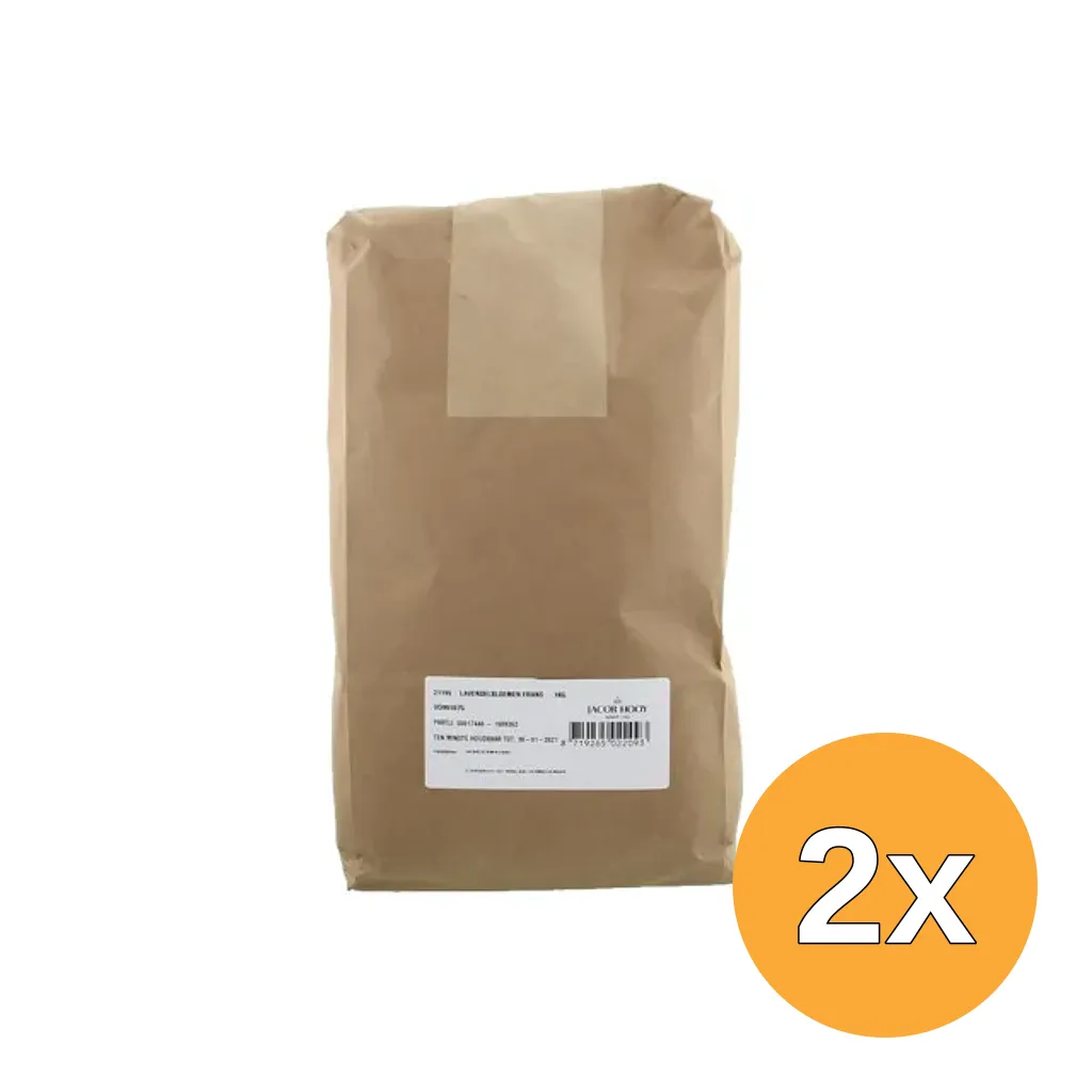2x Jacob Hooy Lavendelbloemen Frans (1000 gr)