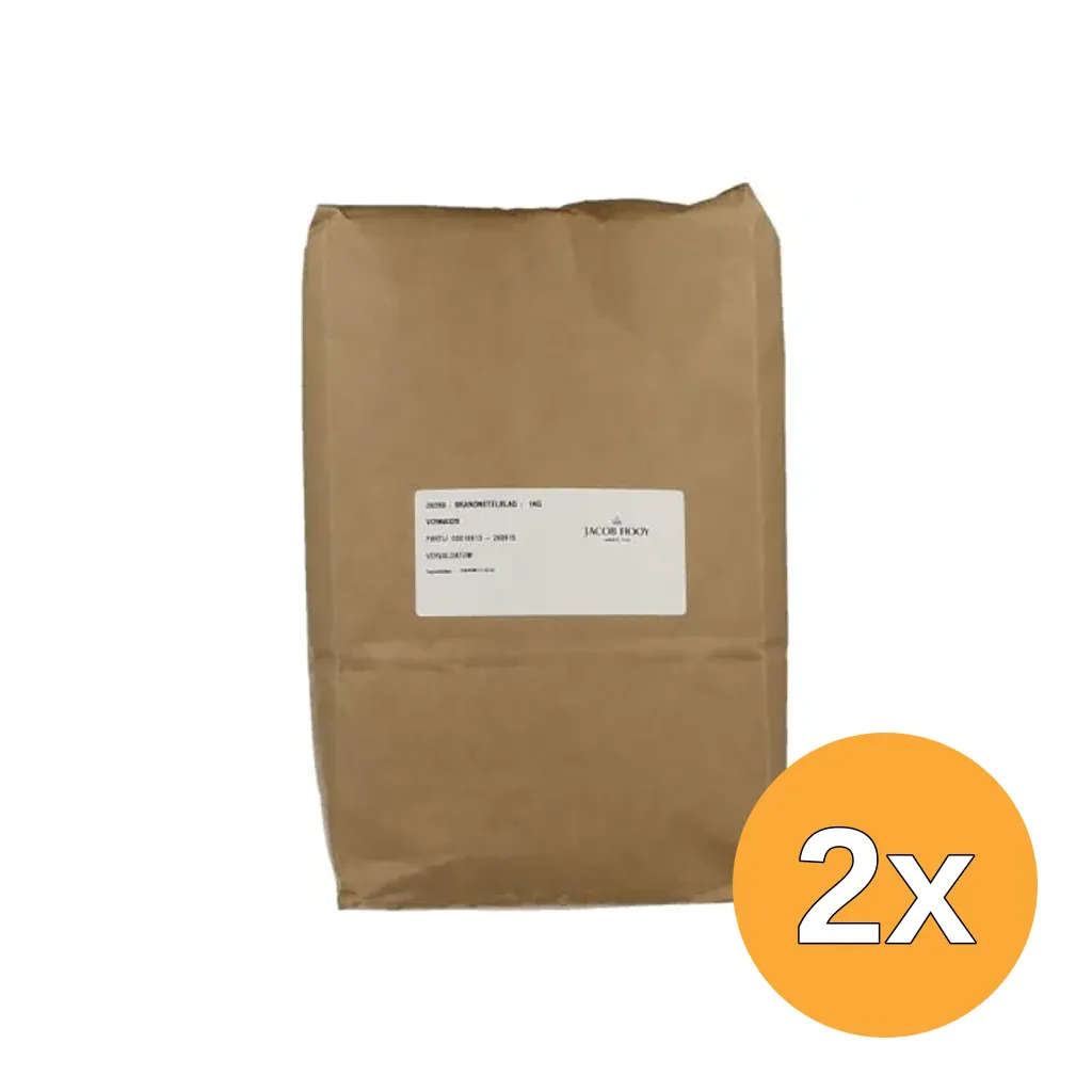 2x Jacob Hooy Brandnetelblad Gesneden (1000 gr)
