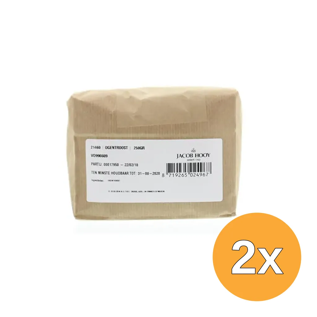 2x Jacob Hooy Ogentroost (250 gr)