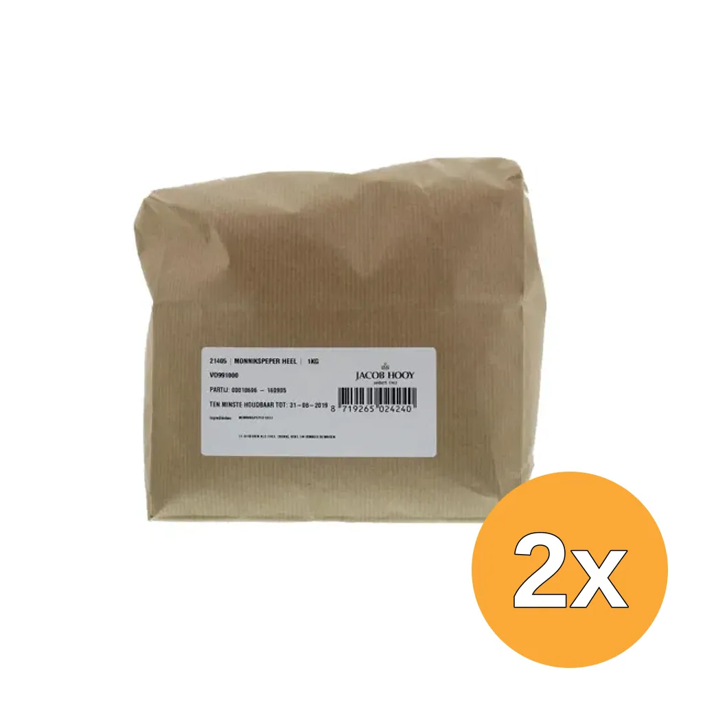 2x Jacob Hooy Monnikspeper (1000 gr)