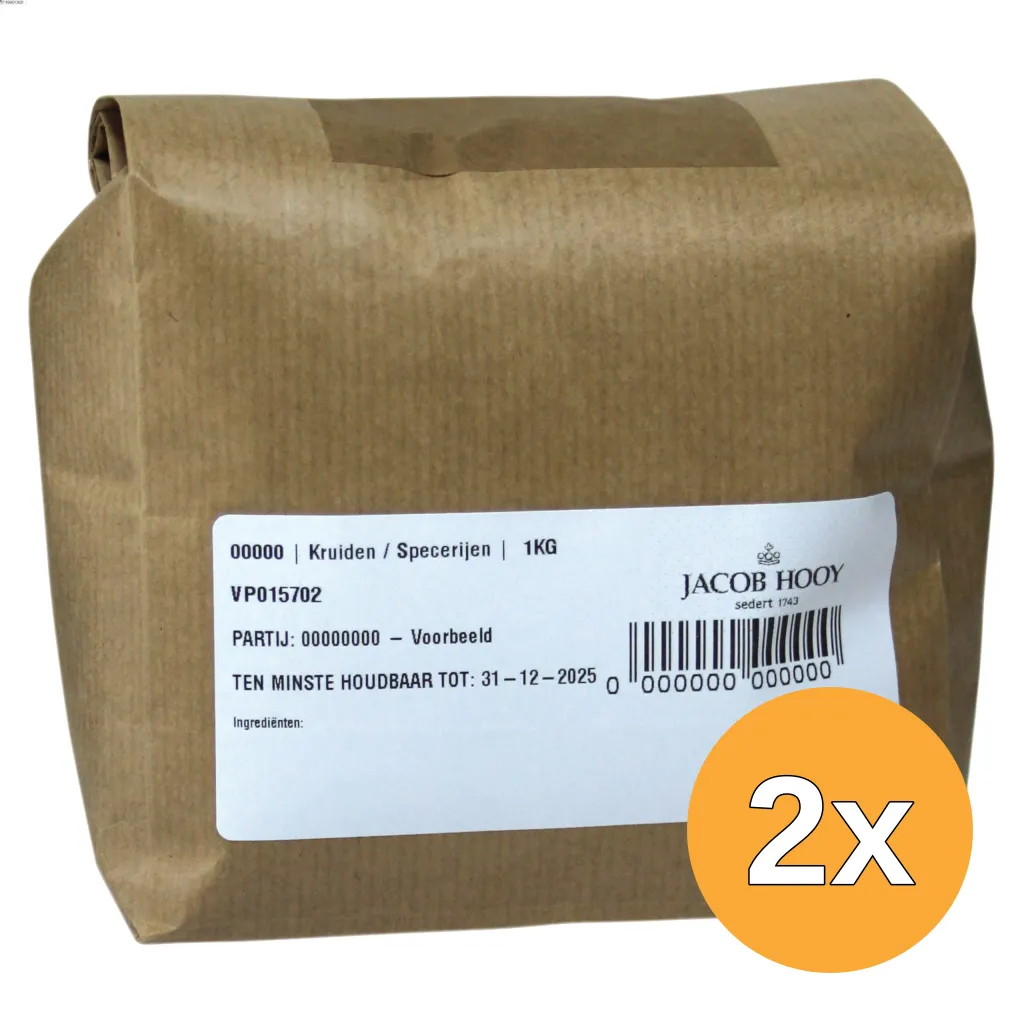 2x Jacob Hooy Cassia Gemalen Kaneel (1000 gr)