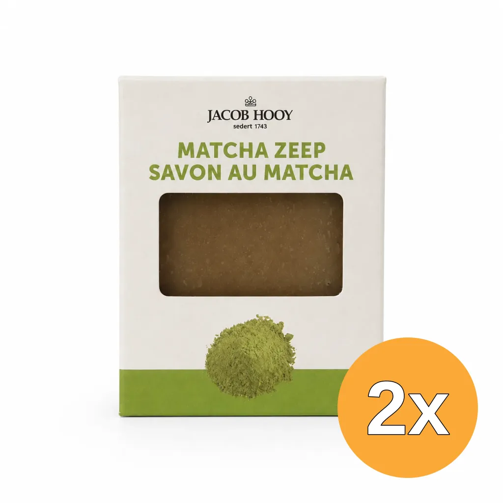 2x Jacob Hooy Matcha Zeep (240 gr)