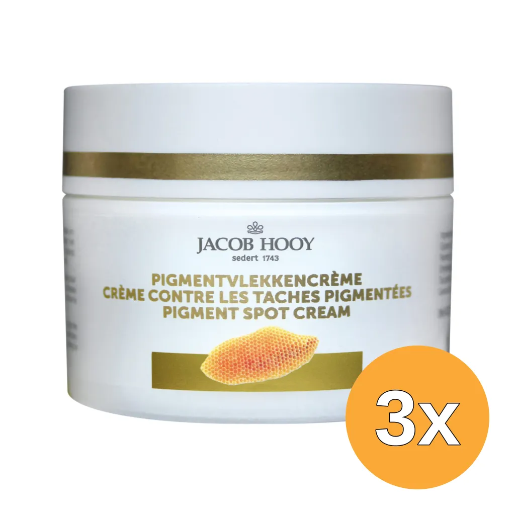 3x Jacob Hooy Pigmentvlekkencrème (50 ml)
