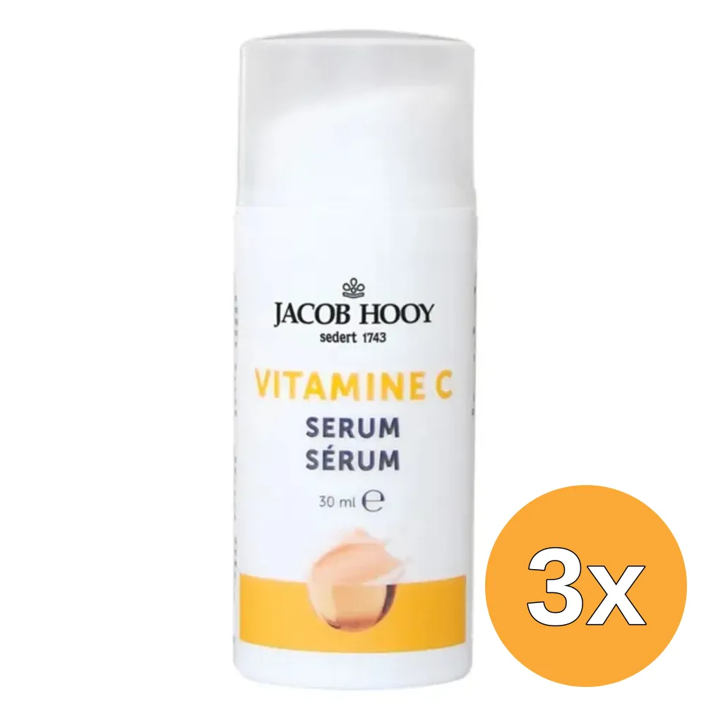 3x Jacob Hooy Vitamine C Serum (30 ml)