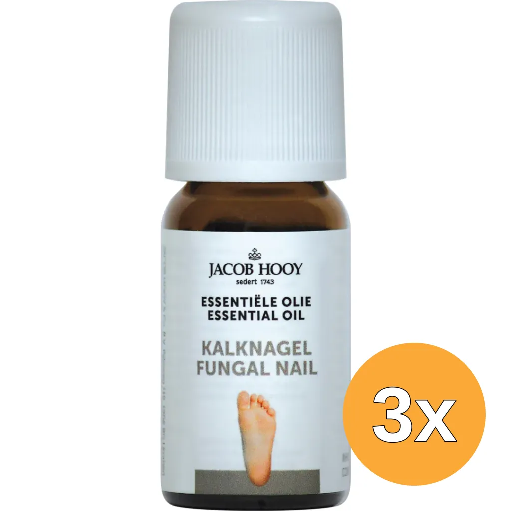3x Jacob Hooy Kalknagel olie (10 ml)