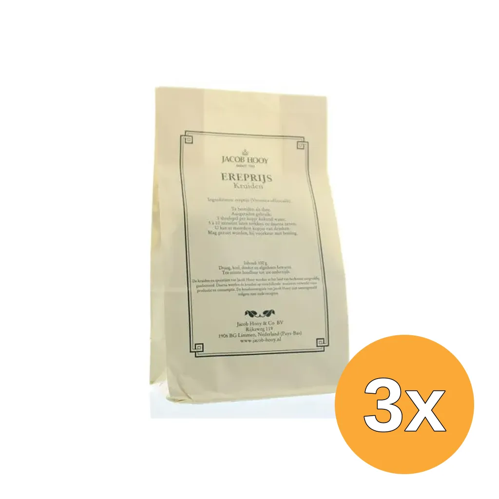 3x Jacob Hooy Ereprijs (100 gr)