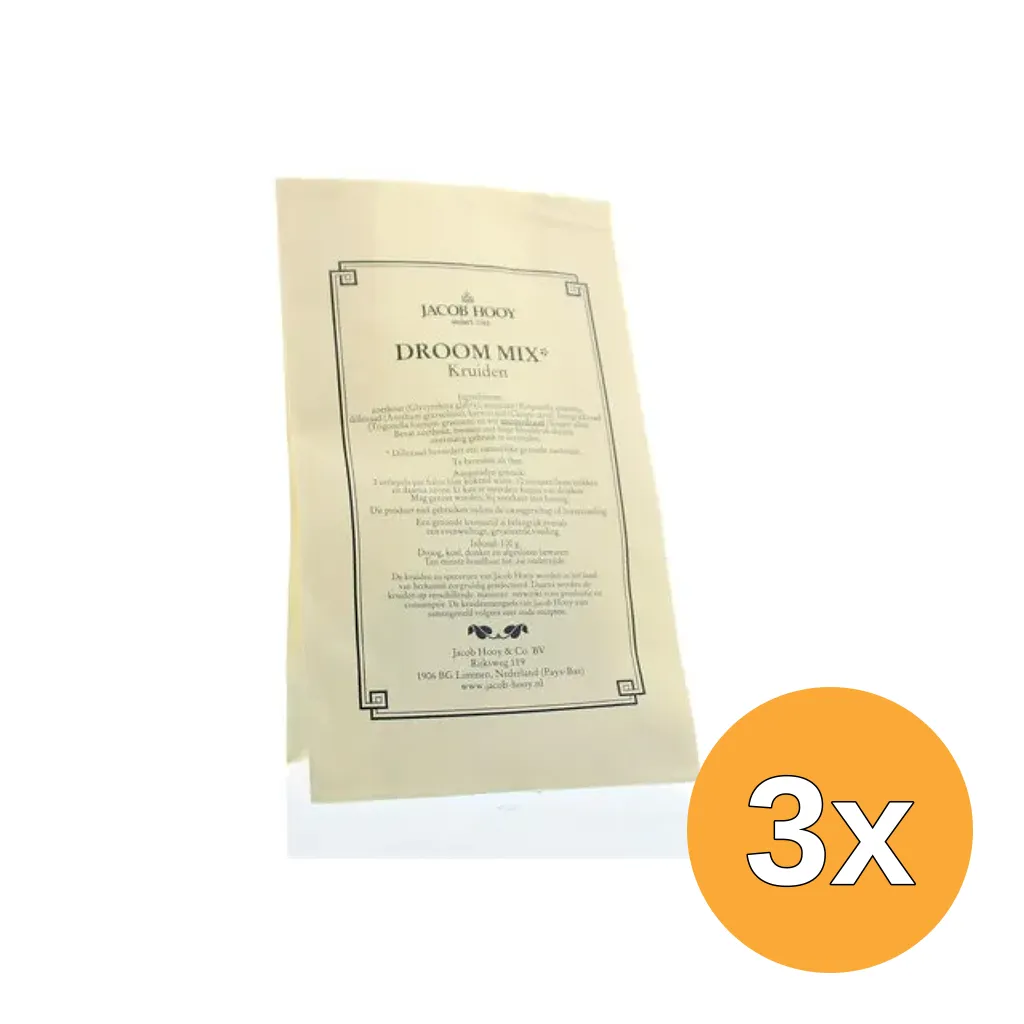 3x Jacob Hooy Droommix (100 gr)