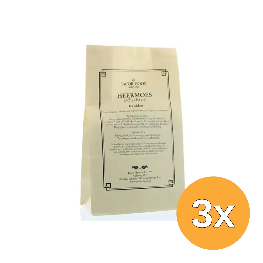 3x Jacob Hooy Heermoes (70 gr)