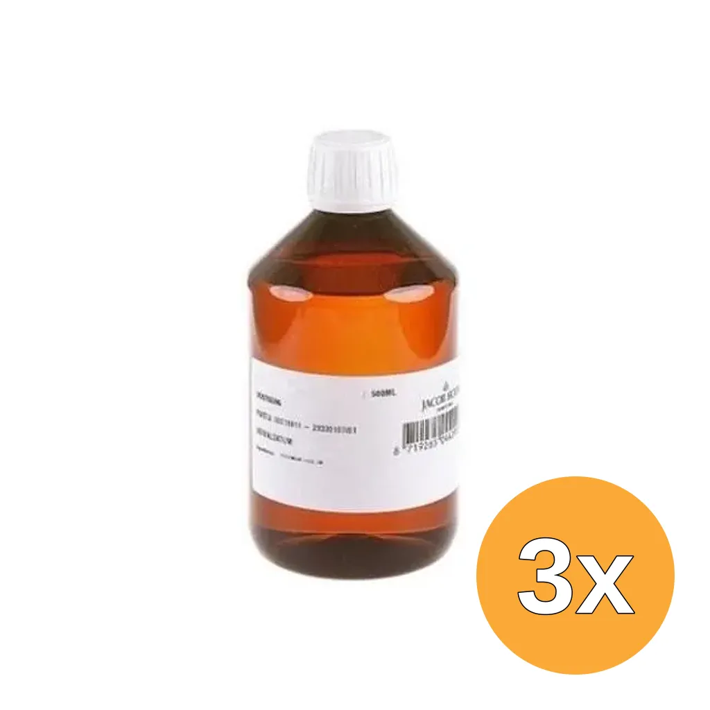 3x Jacob Hooy Kruidnagel-Olie 100 Indonesie (500 ml)