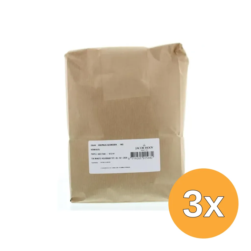 3x Jacob Hooy Ereprijs (1000 gr)