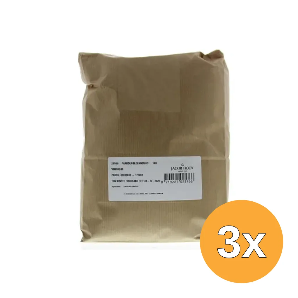3x Jacob Hooy Paardebloemkruid Gesneden (1000 gr)