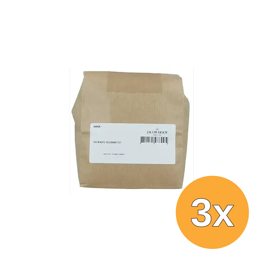 3x Jacob Hooy Ogentroost gesneden (500 gr)