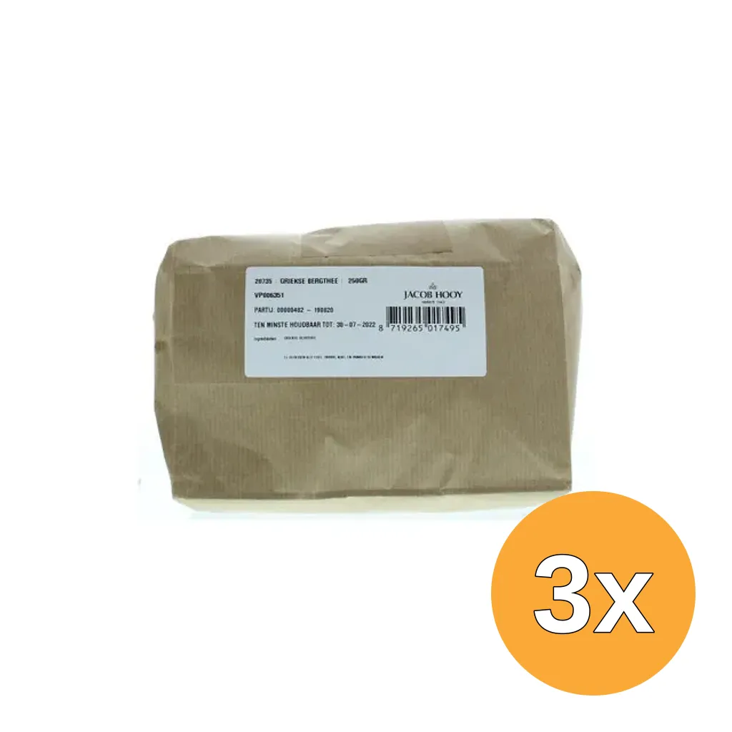 3x Jacob Hooygriekse Bergthee (250 gr)