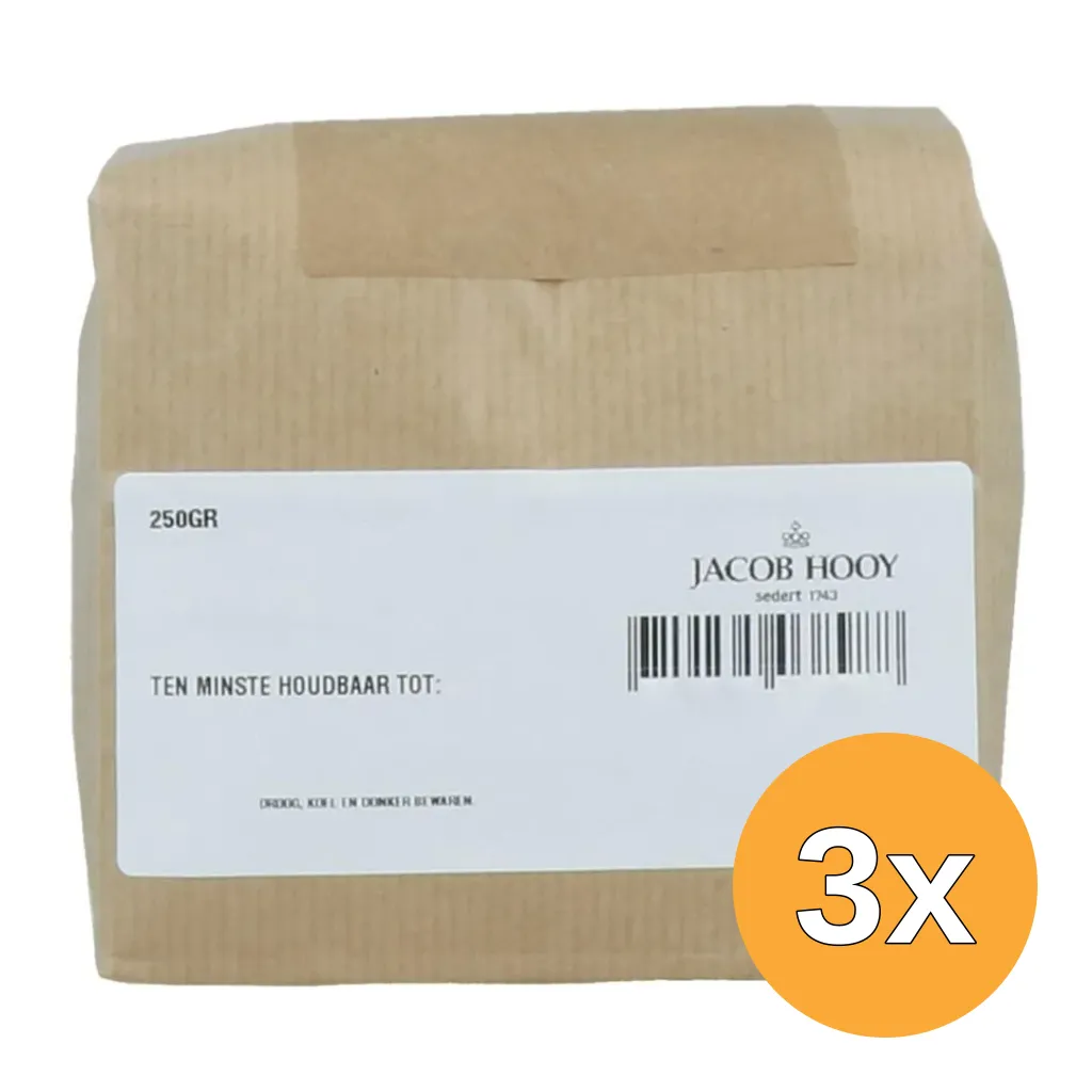 3x Jacob Hooy Zuurzak gesneden (250 gr)