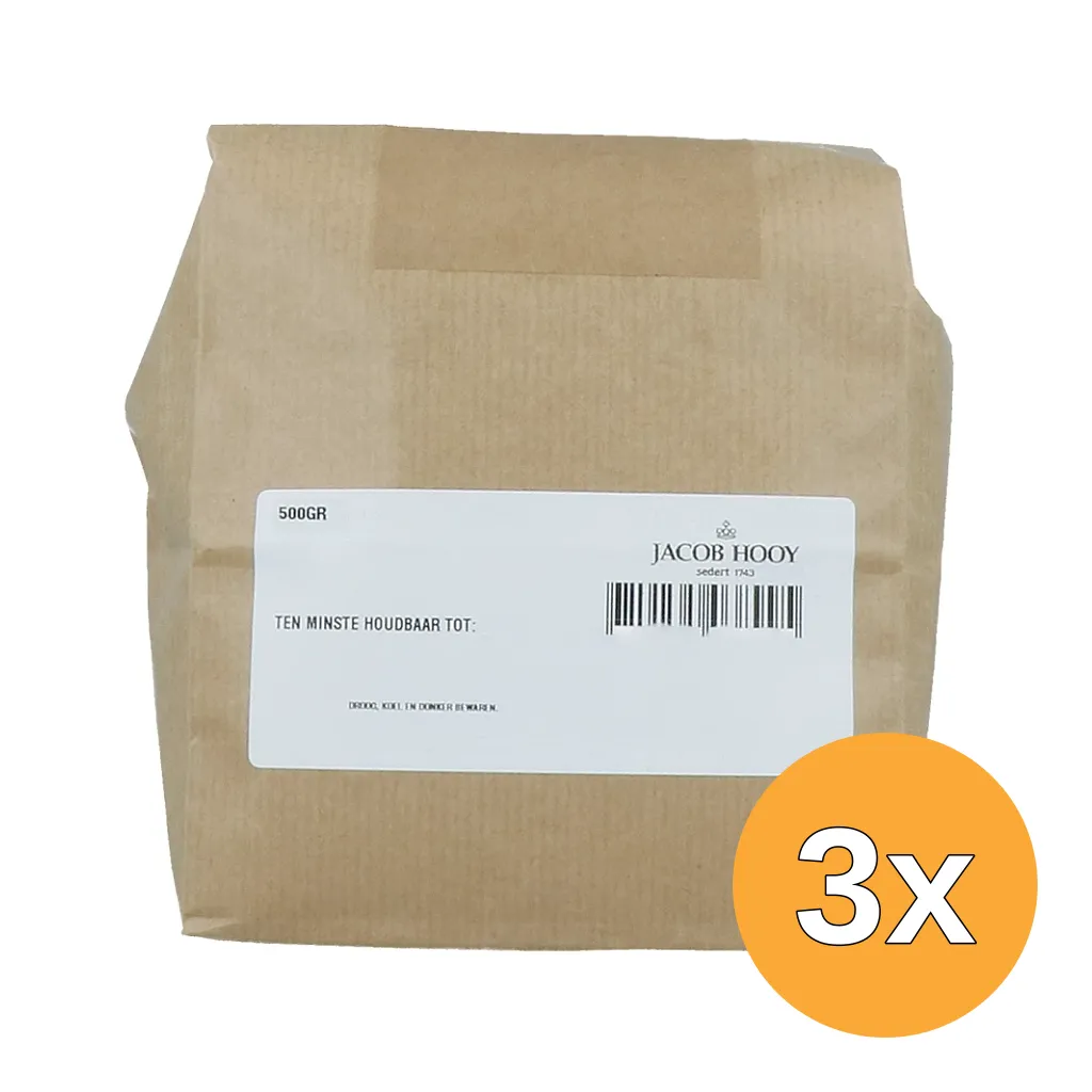 3x Jacob Hooy Slank Zonder Sennae (500 gr)