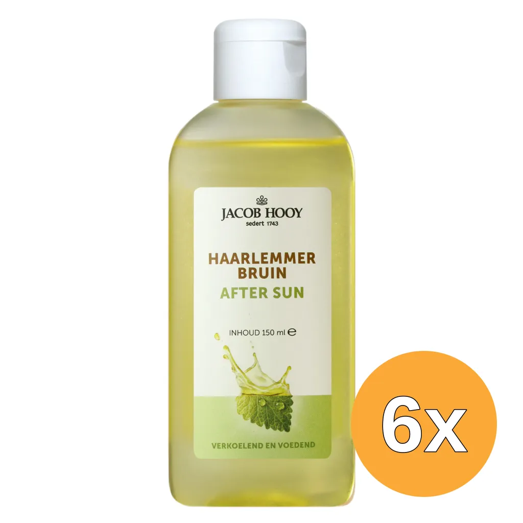 6x Jacob Hooy Haarlemmer After Sun (150 ml)